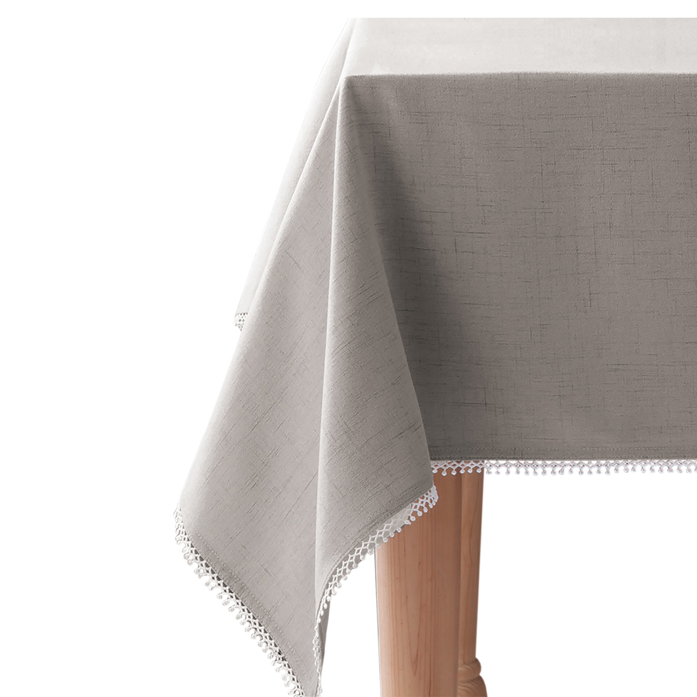 French Perle Dove Grey 60x84 Tablecloth