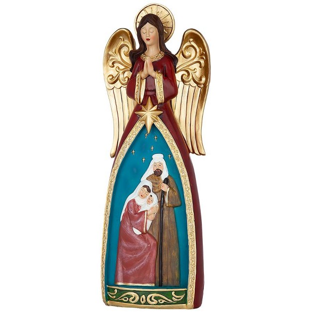 Design Toscano Blessed Holy Family Christmas Nativity Scene Statue Multi colored