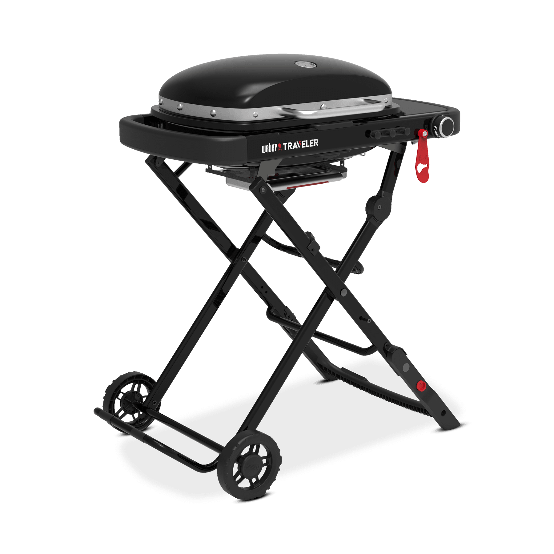 Weber 1500460 Weber Traveler® Compact Portable Gas Grill - Black