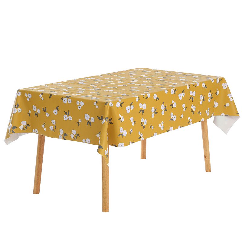 Pvc Resistant Dinner Restaurant Waterproof Table Cover 1 Pc， 47 X 63