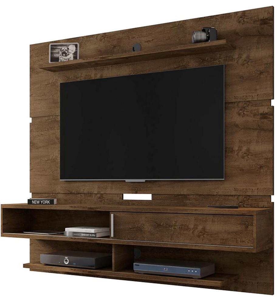 Astor 70.86 Floating Entertainment Center  Off White   Transitional   Entertainment Centers And Tv Stands   by HedgeApple  Houzz