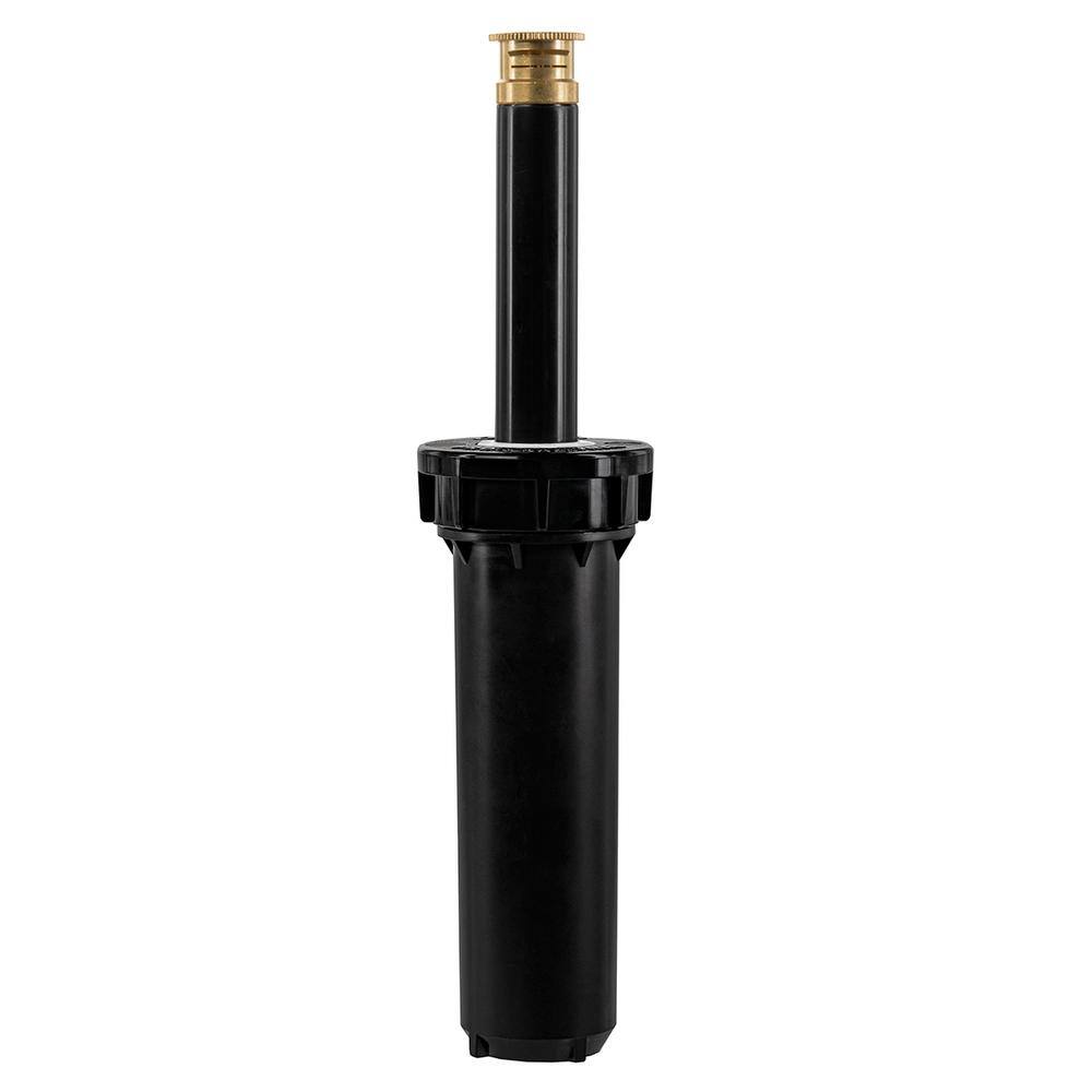 Orbit 4 in. Professional Pop-Up Spray Head Sprinkler with Brass Quarter Pattern Twin Spray Nozzle 54521