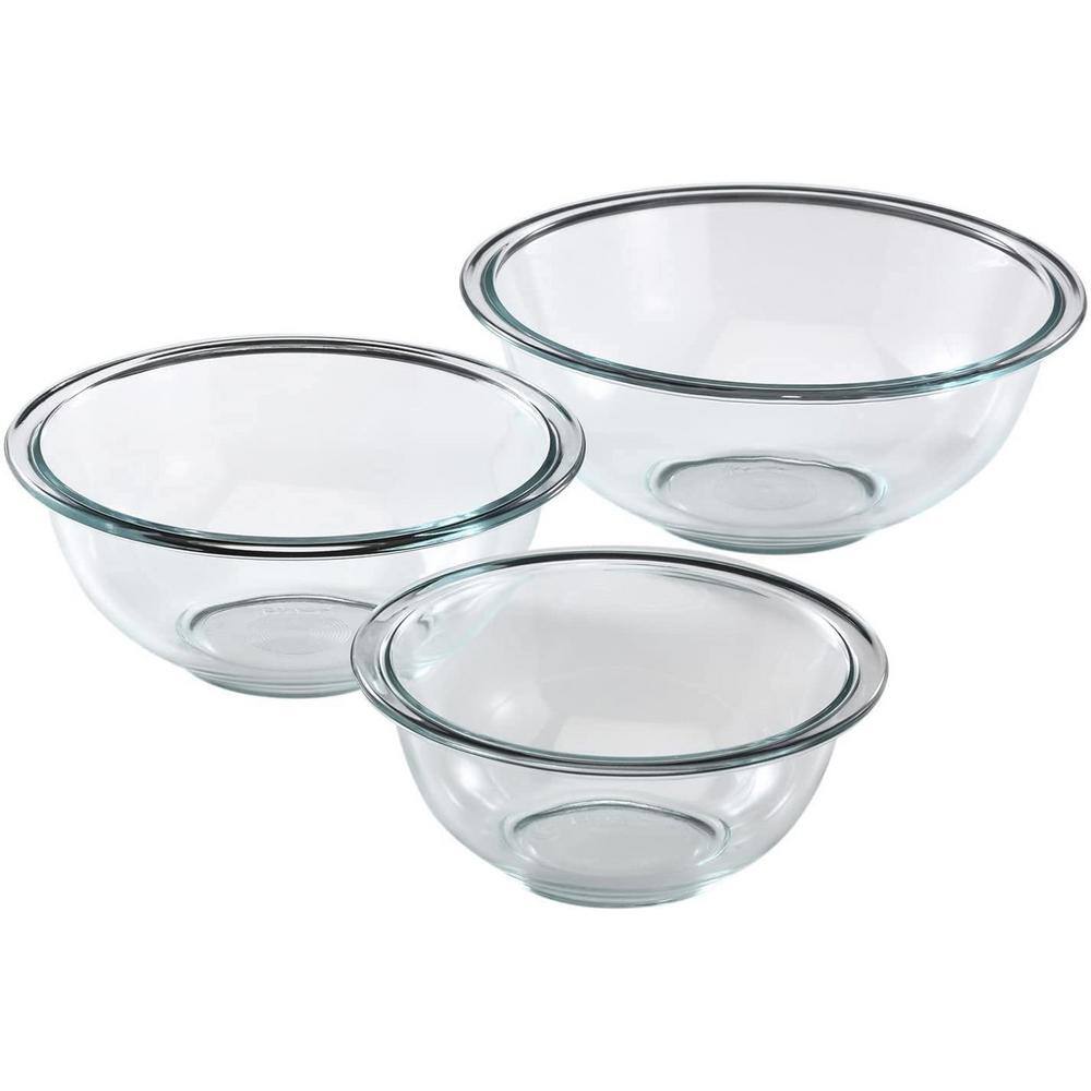 Pyrex Glass Mixing Bowl Set (3-Piece) 1118441