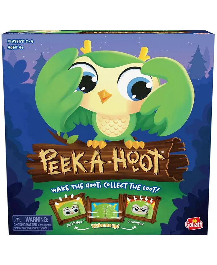 University Games Goliath Peek-A-Hoot Preschool Game