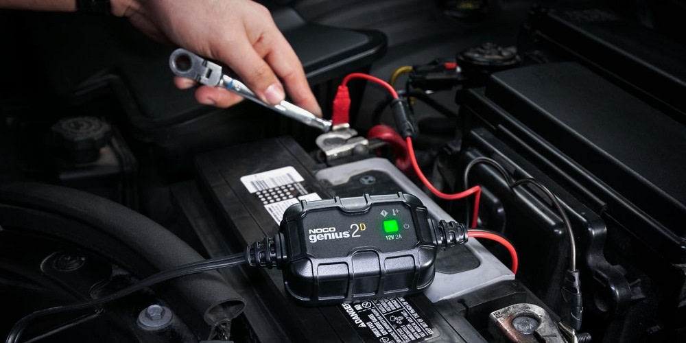 Genius 2 Direct-Mount Battery Charger and Maintainer