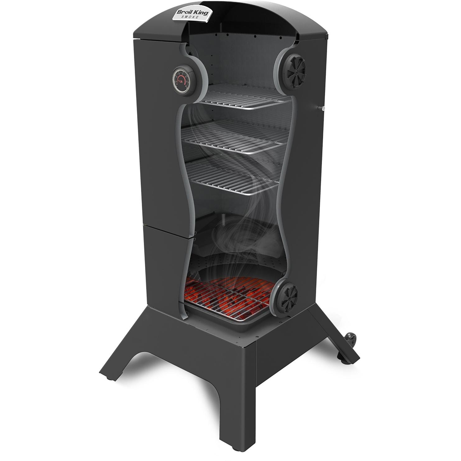 Broil King Smoke 28-Inch Vertical Charcoal Smoker