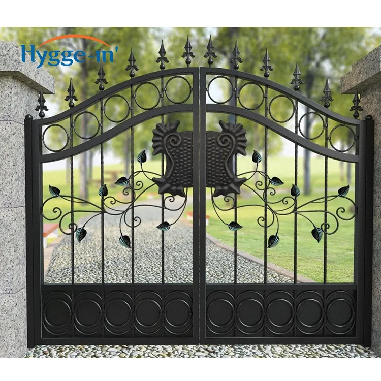 China Supplies High Quality Fencing Gate Panels Garden Courtyard Trellis Gates