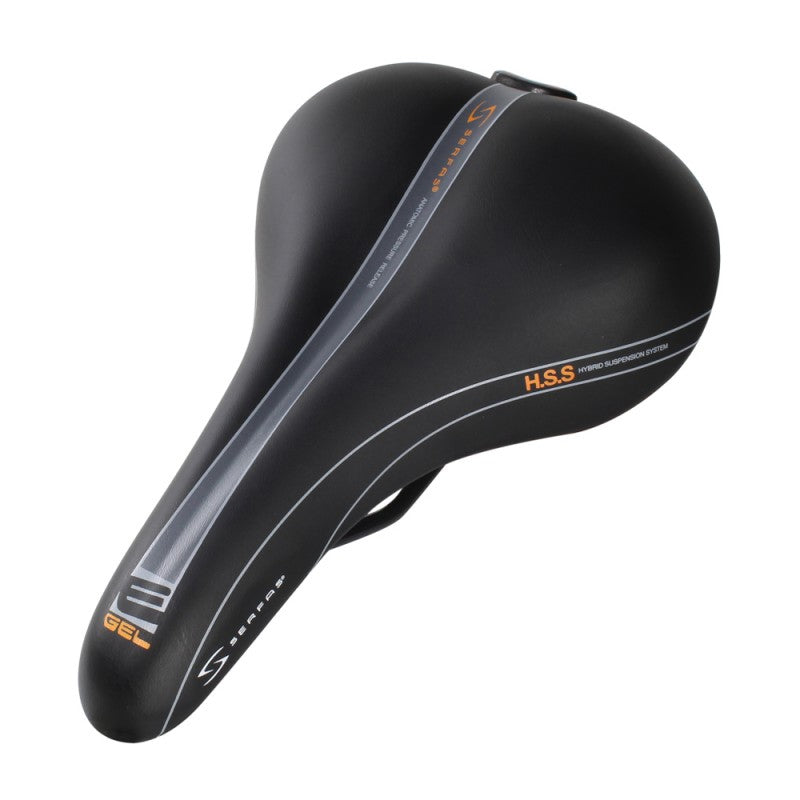 Serfas Reactive E-Gel Saddle - Black