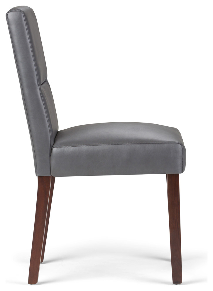 Ashford Contemporary Parson Dining Chair  Set of 2   Transitional   Dining Chairs   by Simpli Home Ltd.  Houzz