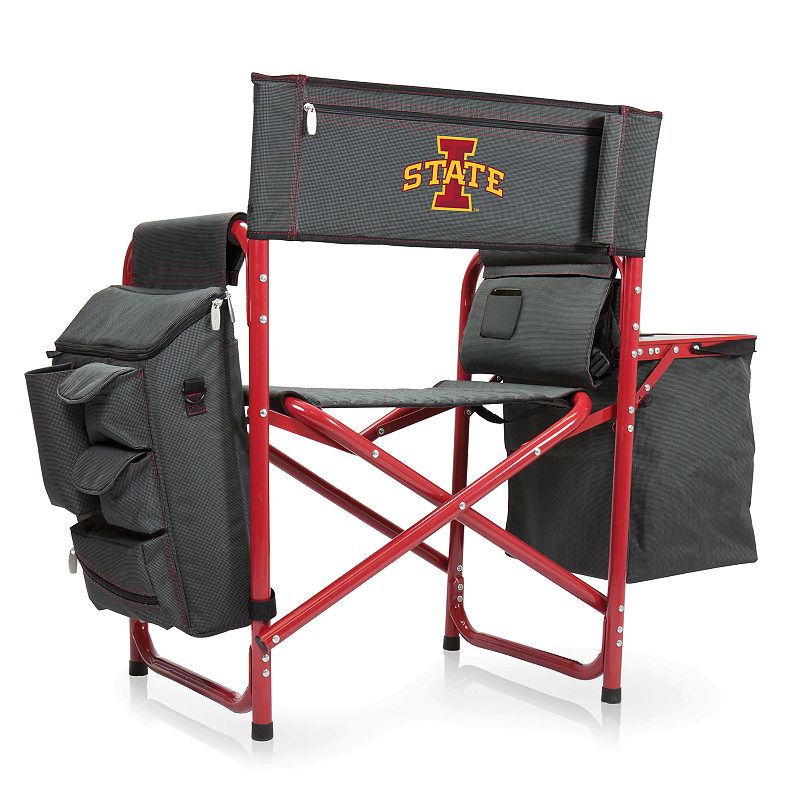 Picnic Time Iowa State Cyclones Fusion Backpack Chair with Cooler