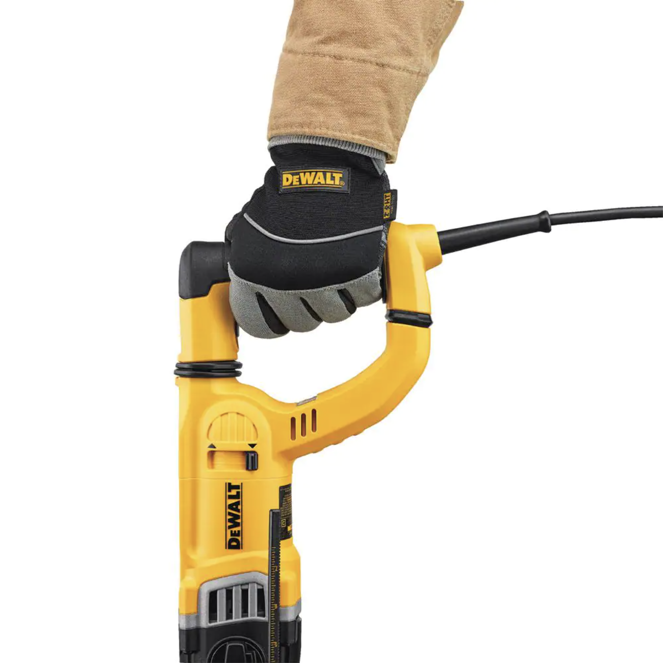 Dewalt 8.5 Amp 1-1/8 in. Corded SDS-plus D-Handle Concrete/Masonry Rotary Hammer Drill Kit