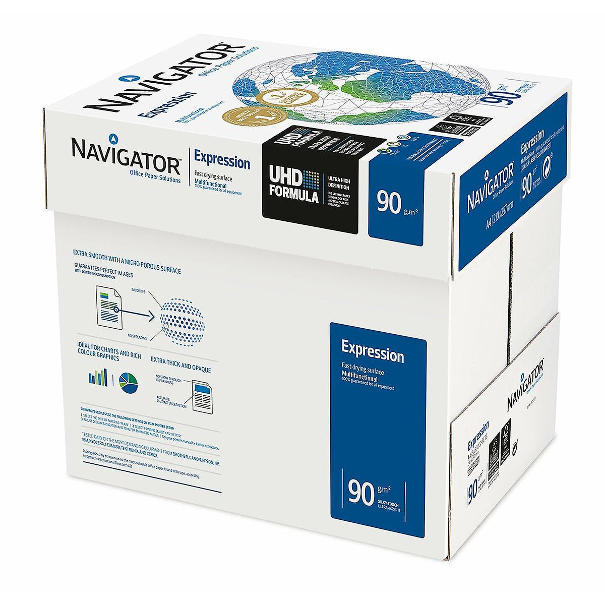 Printer Paper Navigator Expression White A4 5 Pieces