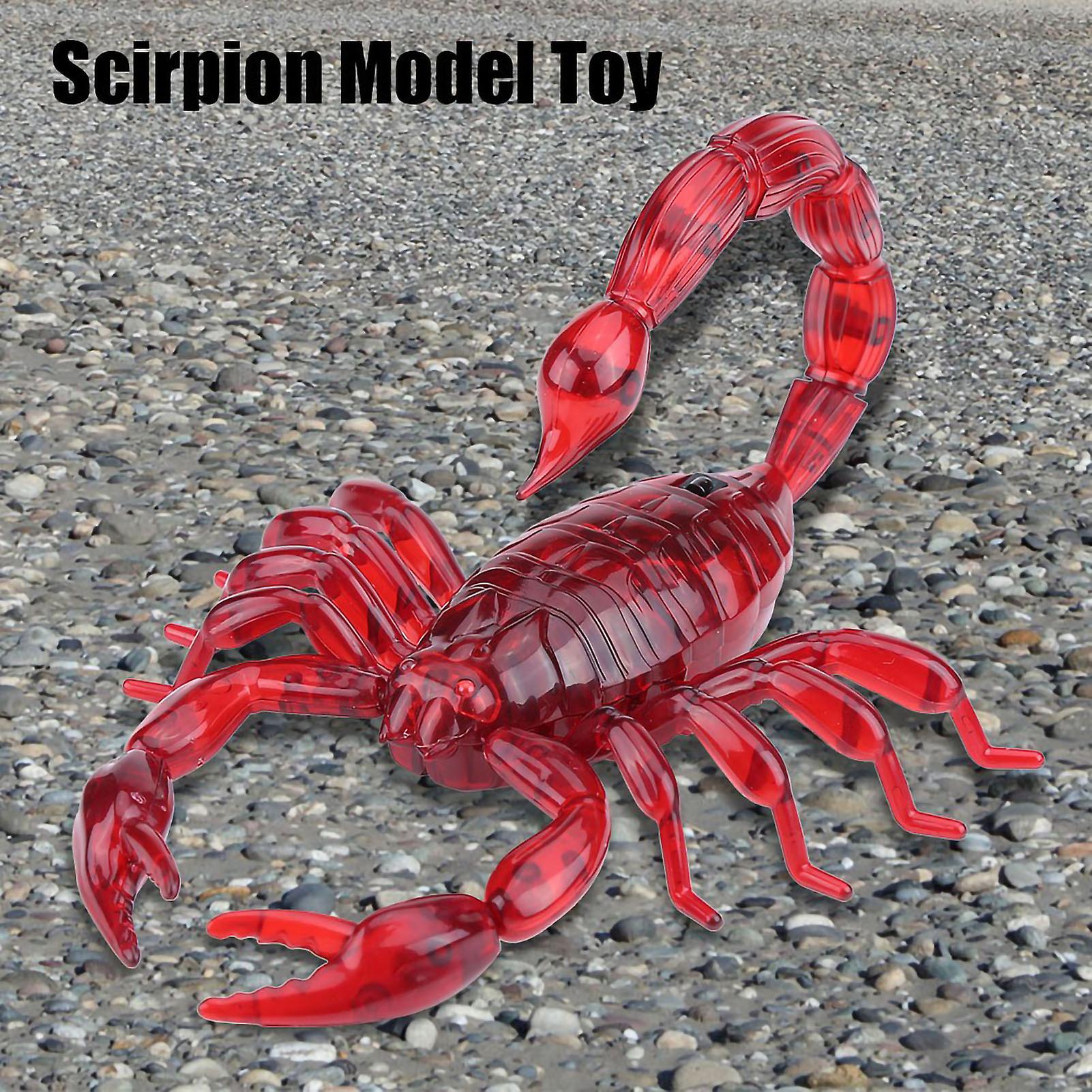 Infrared Remote Control Scorpion Model Toy Rc Animal Christmas Present Gift For Kids