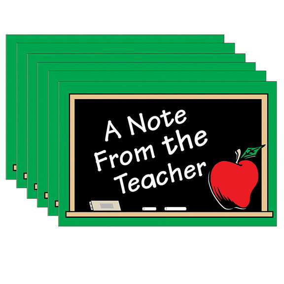 Teacher Created Resources TCR1202 6 A Note From Th...