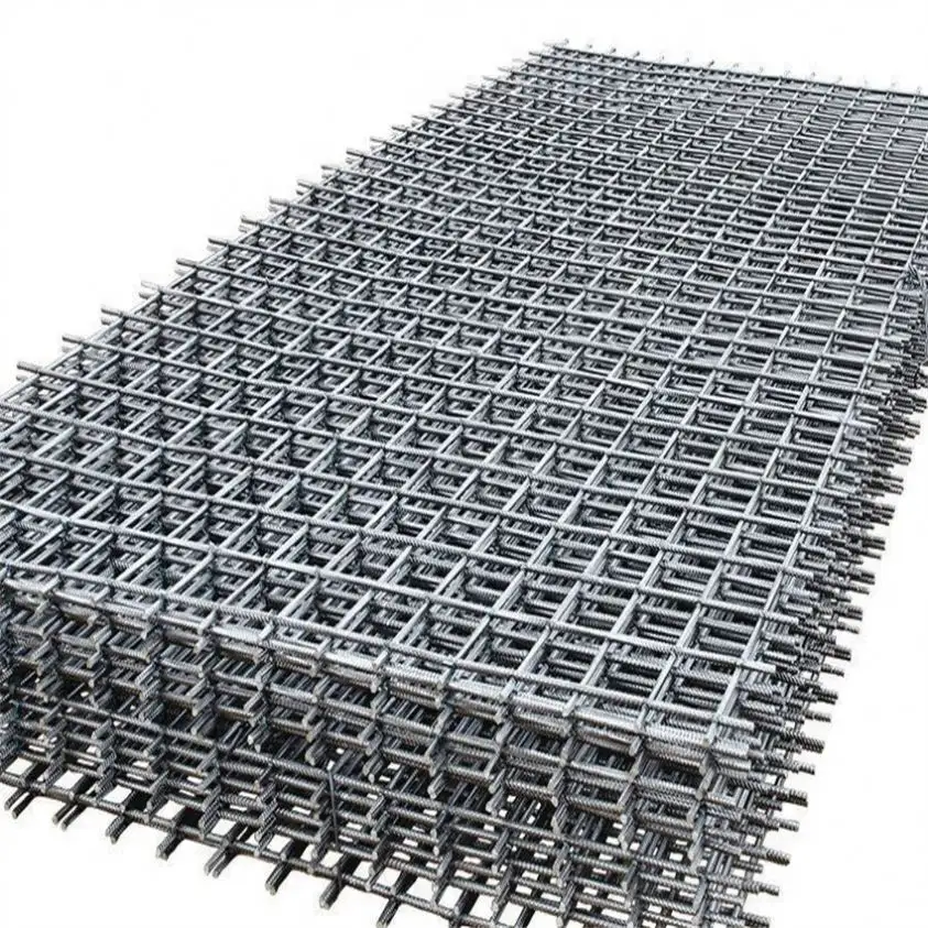 Factory supply galvanized welded wire mesh square hole reinforcement wire mesh