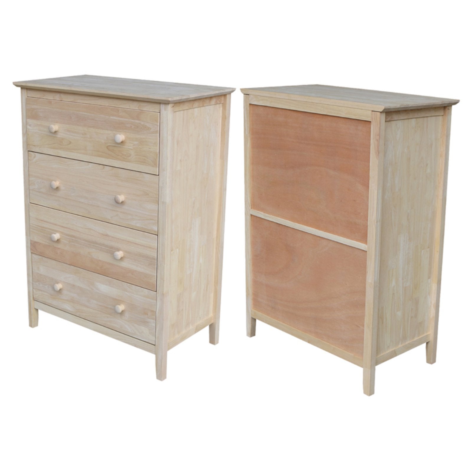 International Concepts 4 Drawer Chest