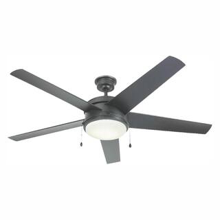 Home Decorators Collection Portwood 60 in. LED Outdoor Natural Iron Ceiling Fan YG528-NI