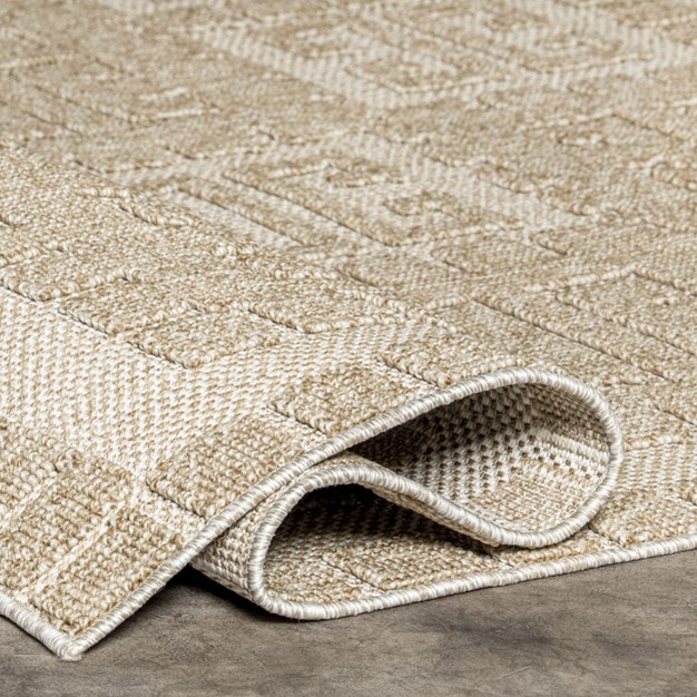 Nuloom Valorie Mediterranean Indoor outdoor Patio Area Rug