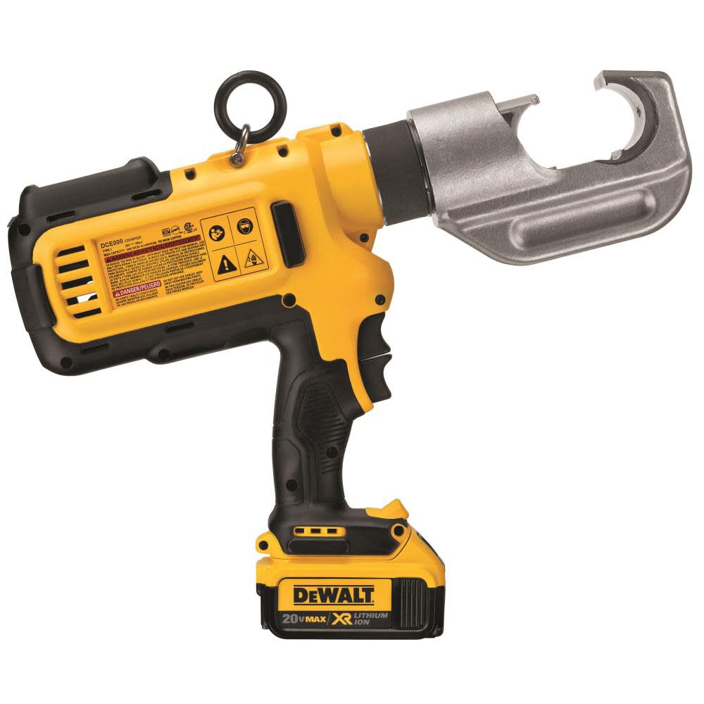 DEWALT 20V MAX* Cordless Died Electrical Cable Crimping Tool Kit DCE300M2 from DEWALT