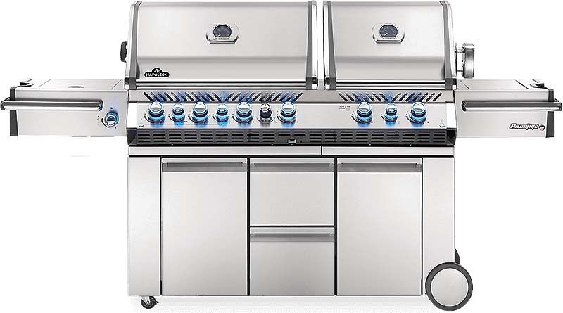 Napoleon Prestige Pro 825 RSBI Stainless Steel Liquid Propane Freestanding Grill