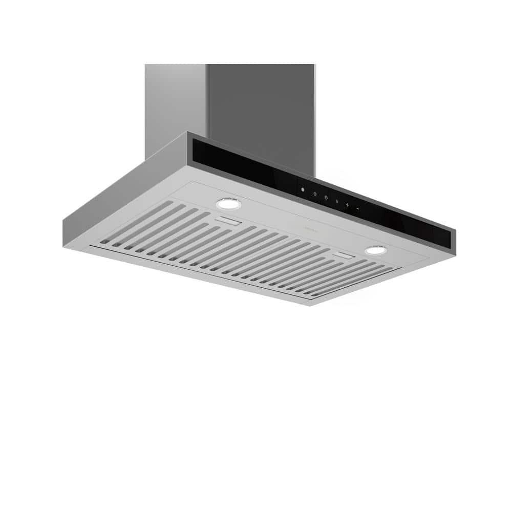 Ancona WRC630 30 in Convertible Wall Mounted Range Hood in Stainless Steel with Night Light Feature