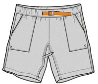 Adventure Organic All Purpose Short - Frost Gray