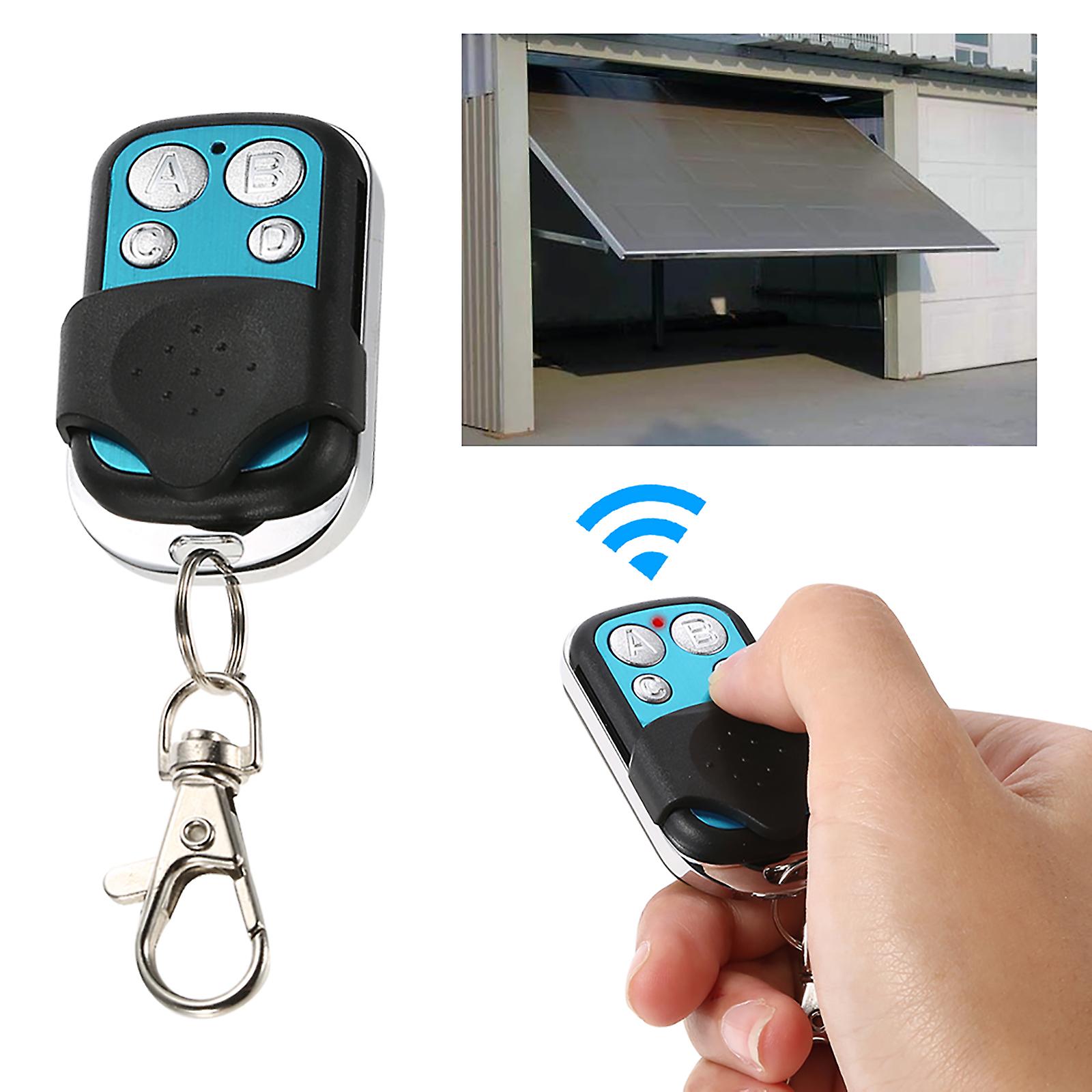 Black Rf Remote Controller Itead 433mhz Wireless Control Electric Gate Door 4 Buttons Push Cover Smart Remote Controller For Sonoff Rf 433mhz Controll