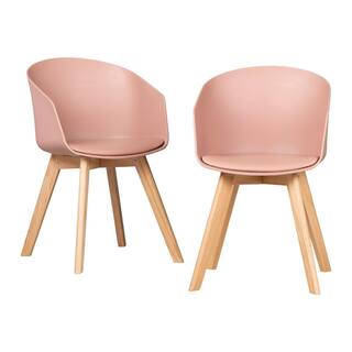 South Shore Flam Pink Chair (Set of 2) 100414