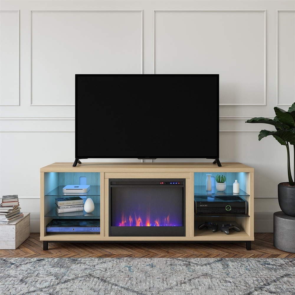 Avenue Greene Westwood Fireplace TV Stand TVs up to 70 Inches Wide