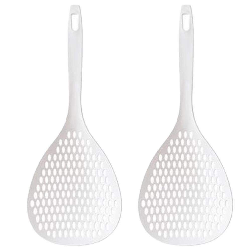 Scoop Colander Strainer， Skimmer Slotted Spoon Scoop Thermoplastic Colander Strainer Shovel