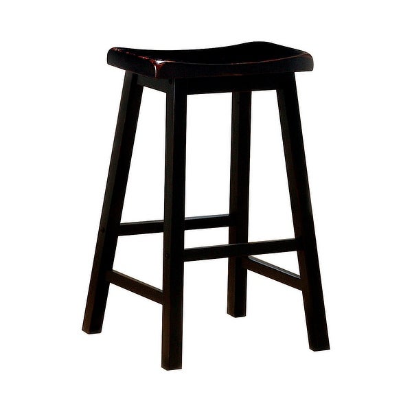 Rambouillet Saddle-style Stools (Set of 2)