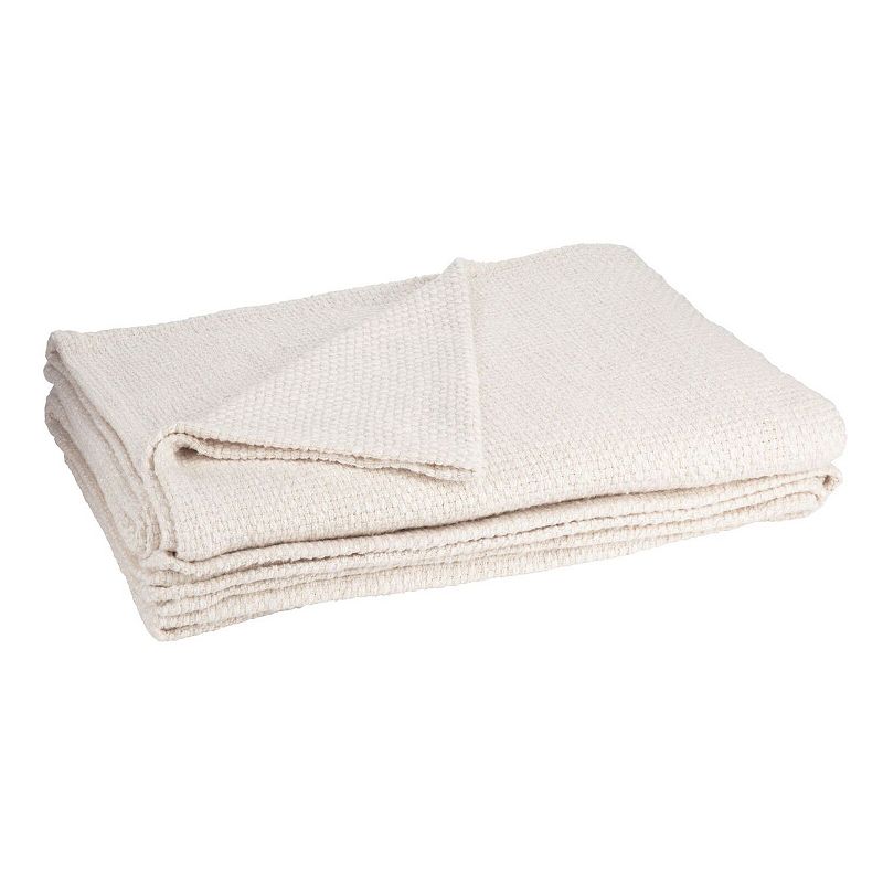 Nate Home by Nate Berkus Two-Tone Cotton Bed Blanket