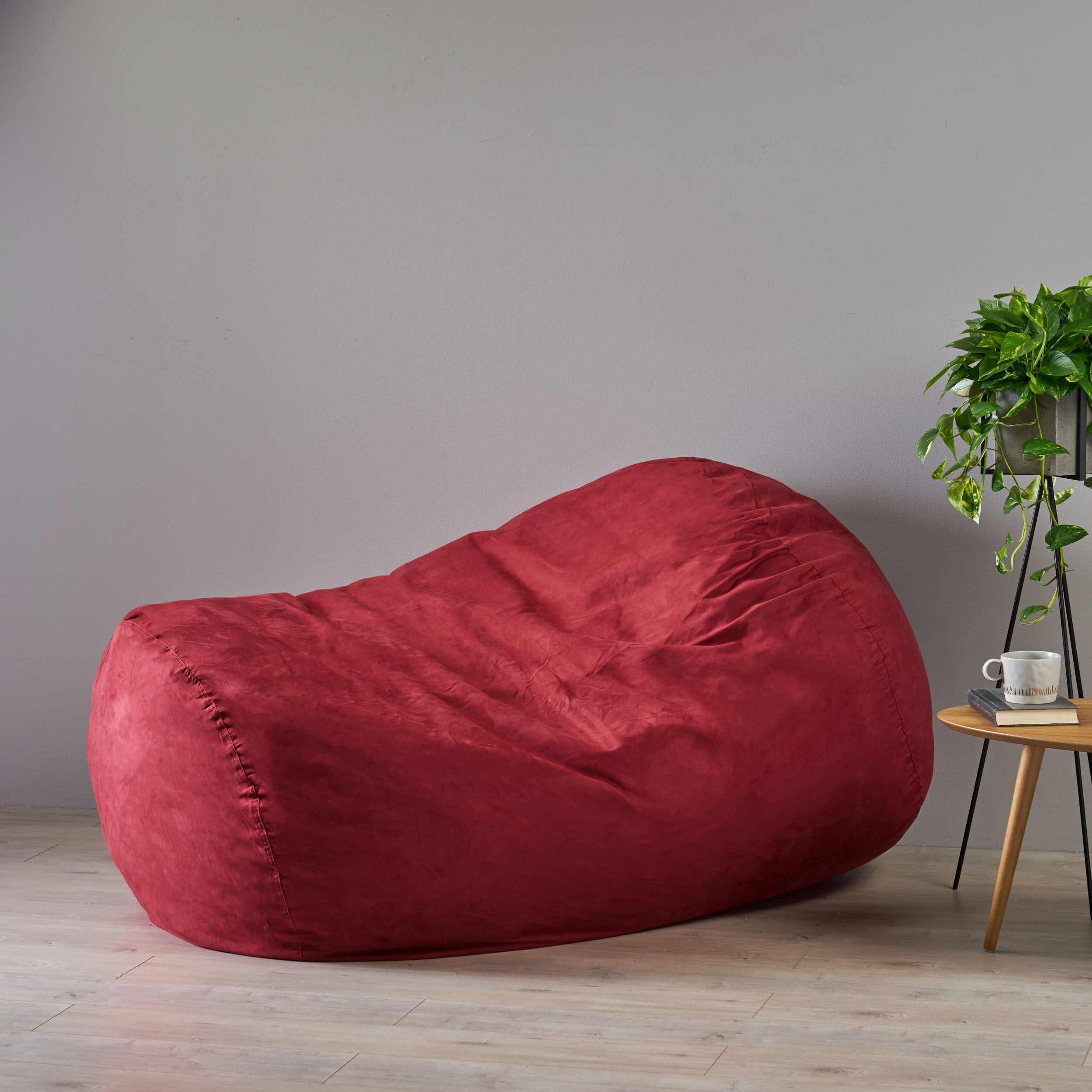 Brynnli Traditional 6.5 Foot Suede Bean Bag (Cover Only)