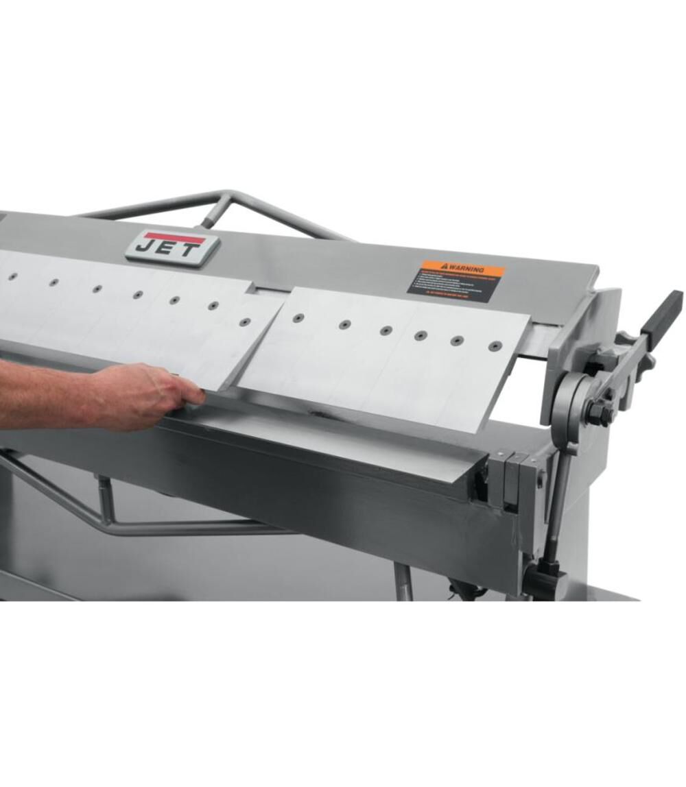 JET BPB-1650 50 In. x 16 Gauge Bench Model Box and Pan Brake 754105 from JET