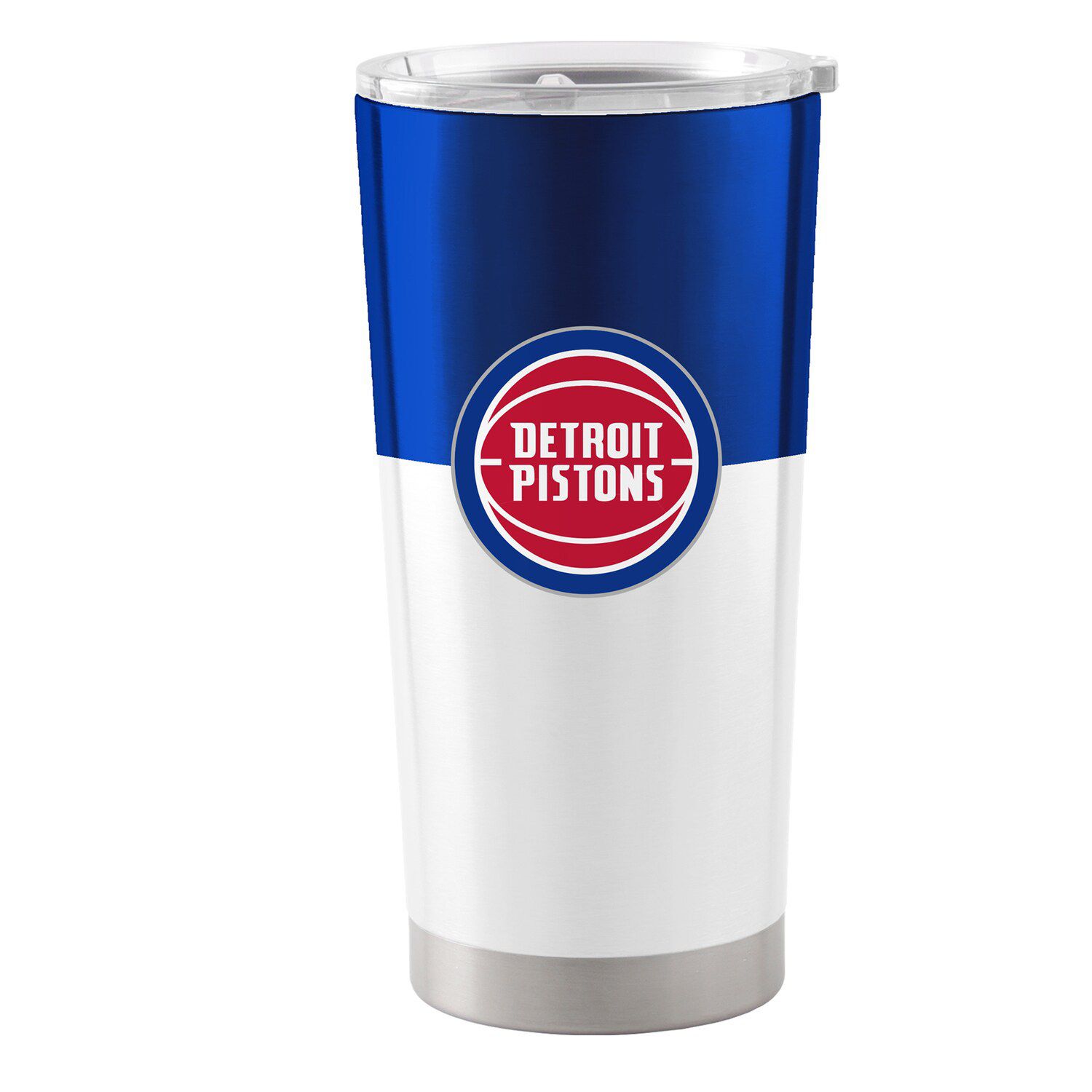 Detroit Pistons 20oz. Colorblock Stainless Steel Tumbler