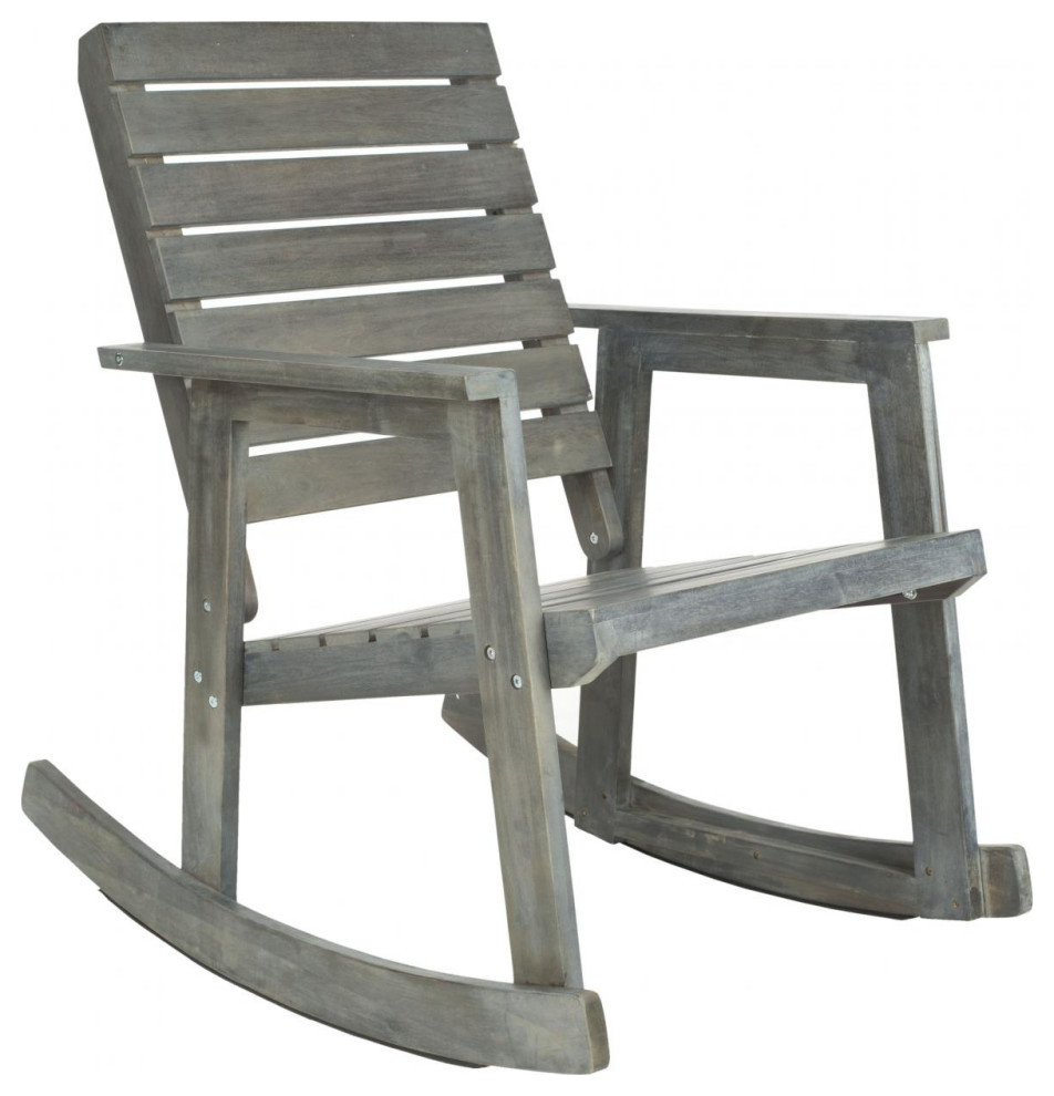 Lexie Rocking Chair Ash Grey   Modern   Rocking Chairs   by Virgil Stanis Design  Houzz