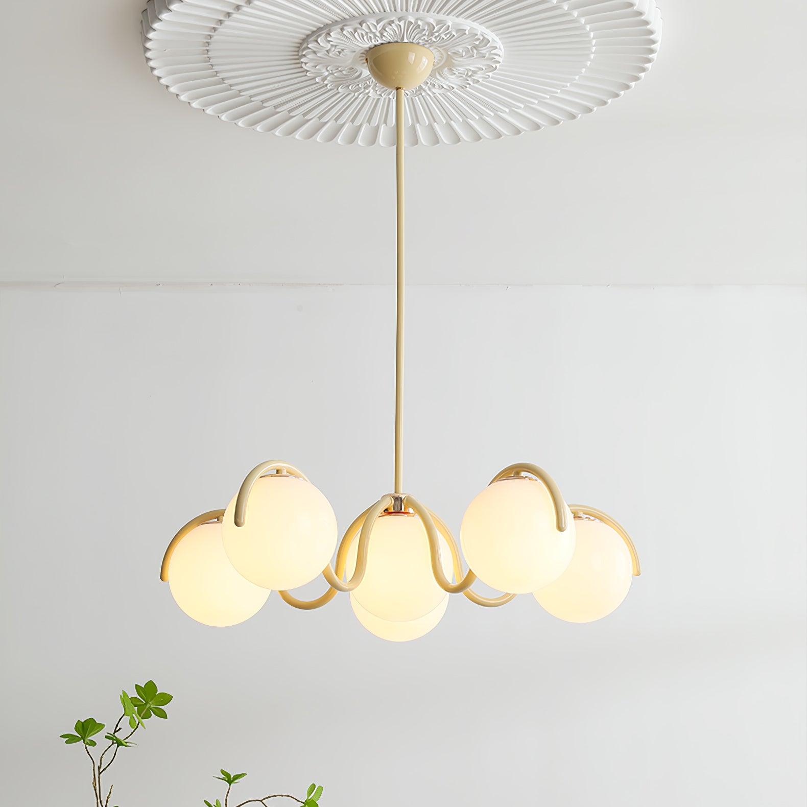 Reedway Curve Linear Chandelier