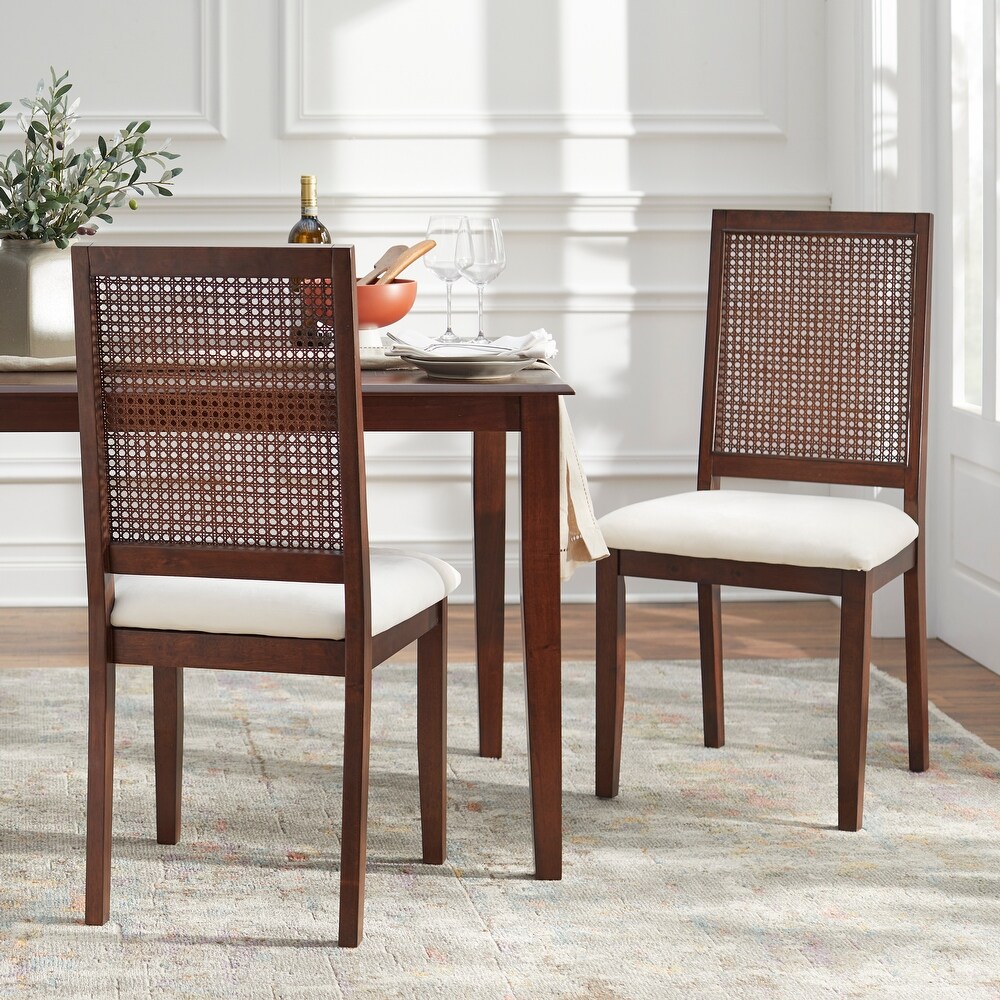 Lifestorey Westmont 7 piece Cane Dining Set