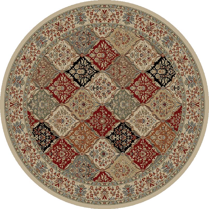 Merinos Bakhtiar Floral Framed Rug