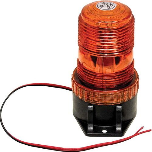 K M 2810 KM LED Amber Warning Beacon Light with Fi...