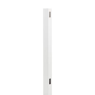 Veranda 5 in. x 5 in. x 9 ft. White Vinyl Pro Fence Line Post 245314