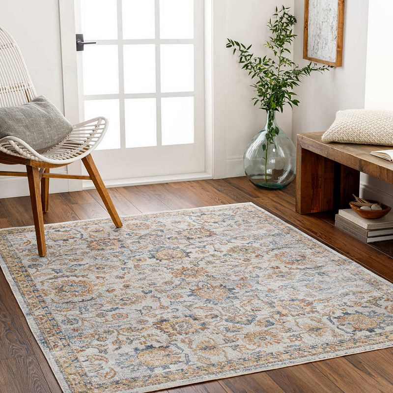 Eskridge Traditional Washable Area Rug