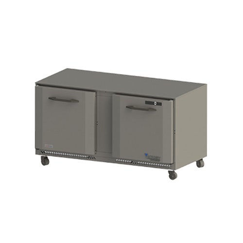 Victory VUF60 Ultraspec Series Undercounter Freezer， Two-Section