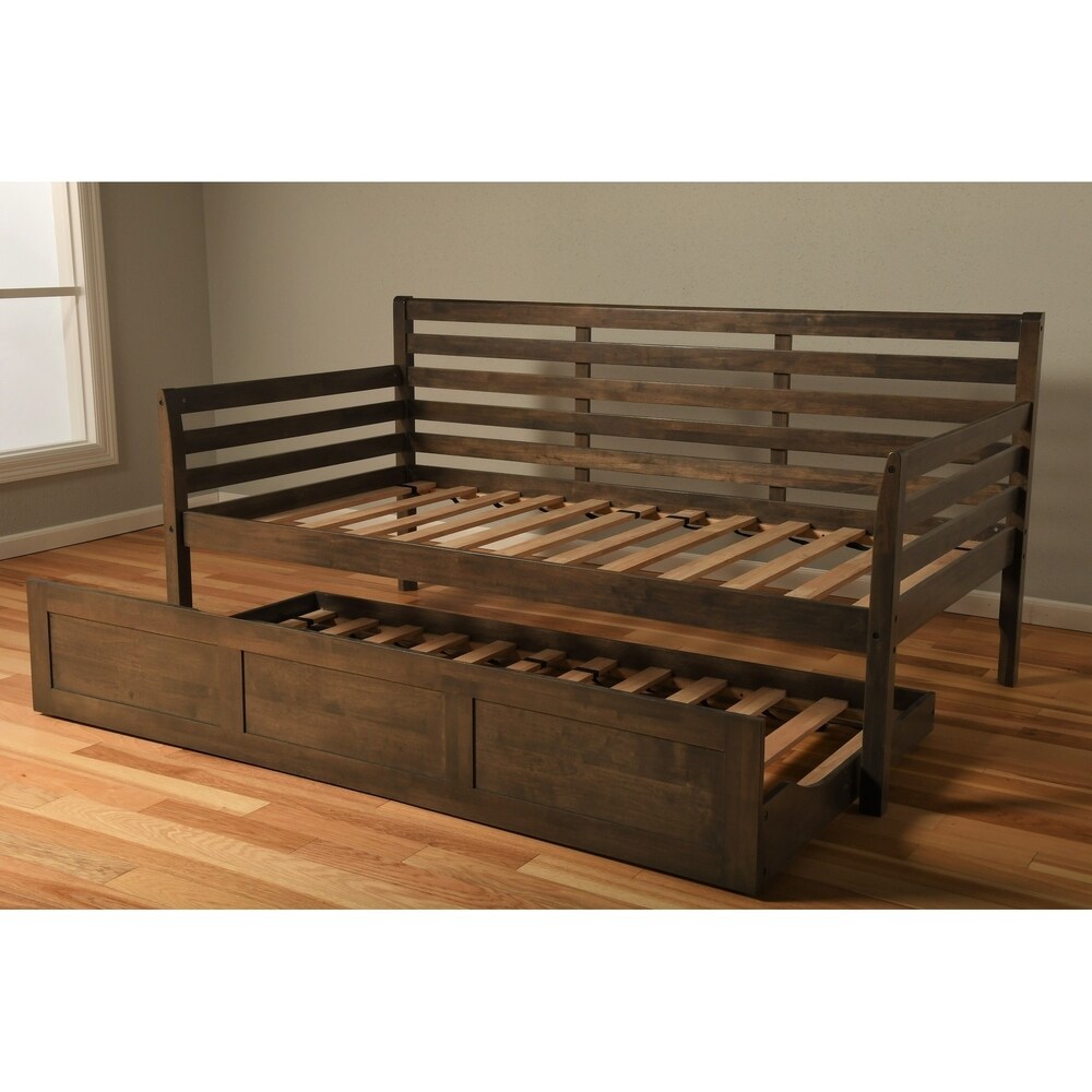 Copper Grove Kutaisi Daybed/Trundle Bed with Mattresses Included