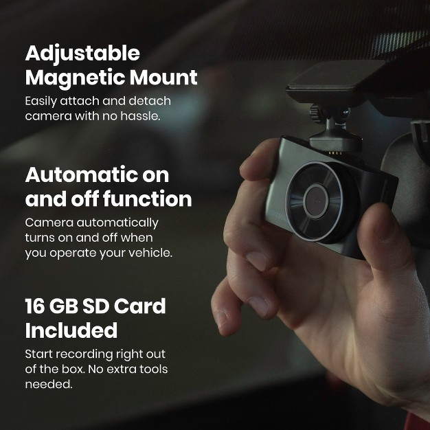 Sylvania Roadsight Basic Dash Camera 110 Degree View Hd 720p 16gb Sd Memory Card Included