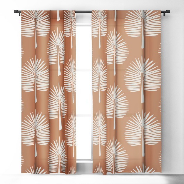 1pc Blackout Window Curtain Panel Deny Designs