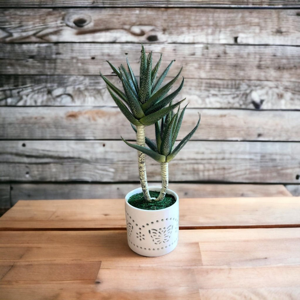 Stunning Artificial Succulent in Ceramic Pot