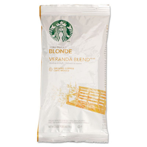 Starbucks Coffee， Veranda Blend， 2.5oz， 18/Box (11020676)