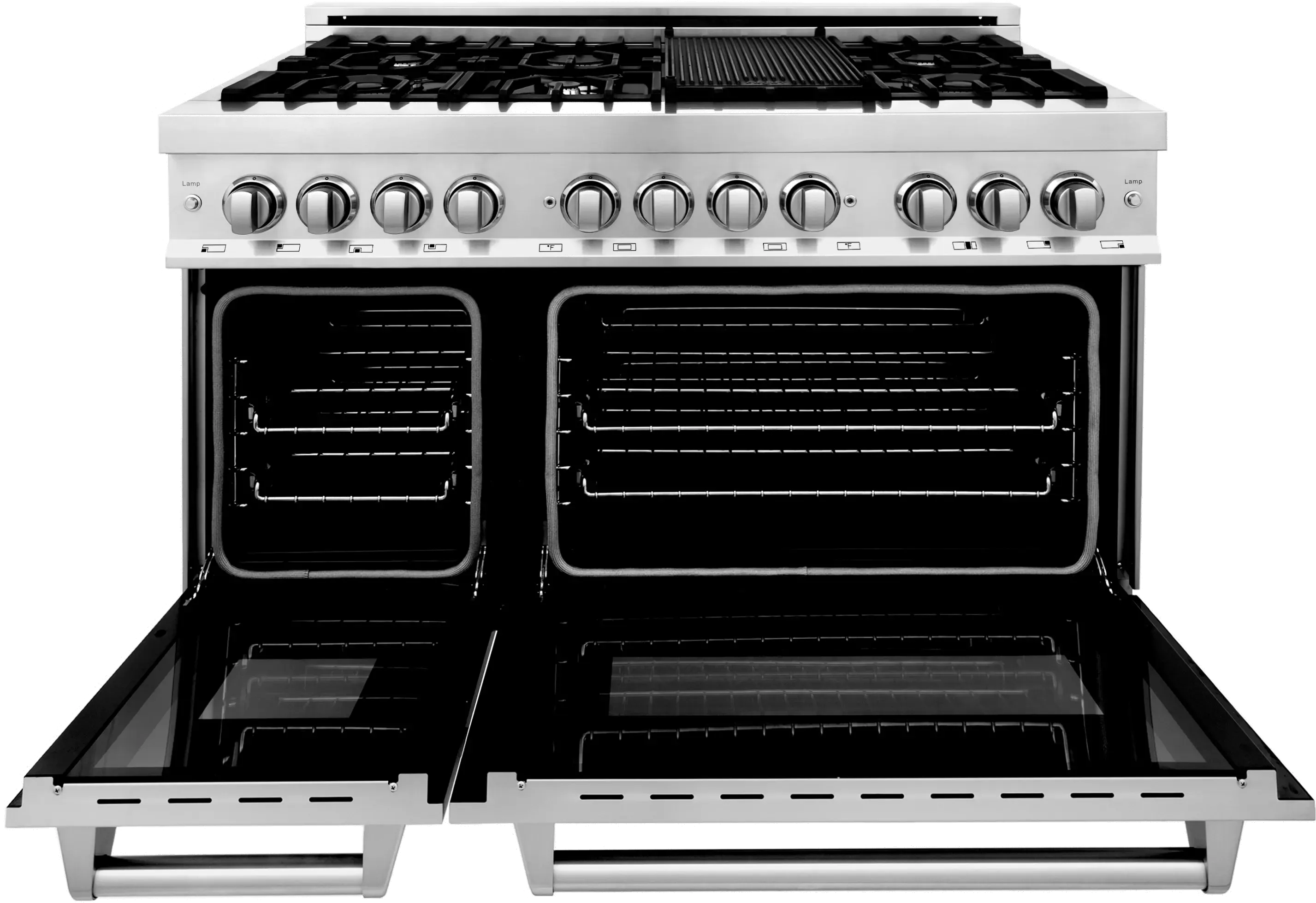 ZLINE Dual Fuel Range with Double Oven RA48