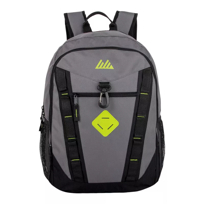 Summit Ridge Grey Clip Backpack